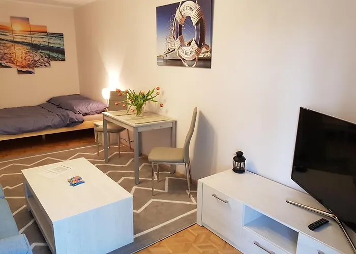Sosopot Apartament Przy Plazy -150M, 2-4 Osoby, Parking